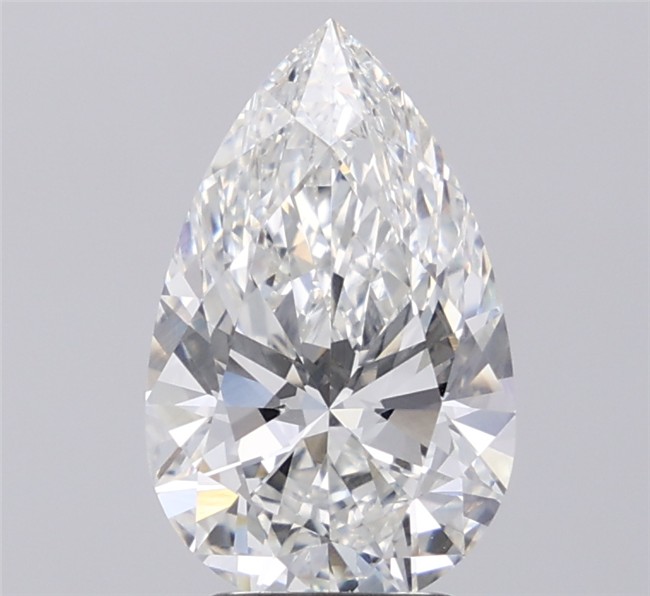 3.02 ct. pear Lab Grown Diamond front image