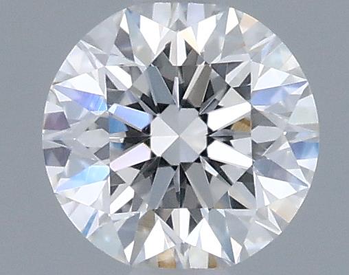 Actual 0.33 carat D Round lab-grown diamond