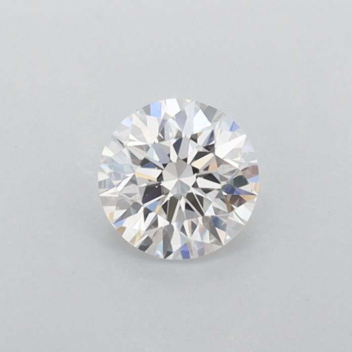 Actual 0.33 carat D Round lab-grown diamond