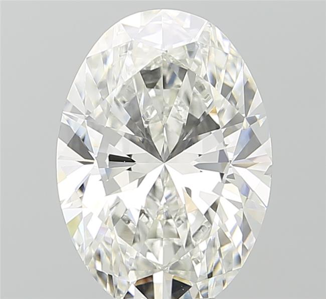 4.02 ct. oval Lab Grown Diamond front image