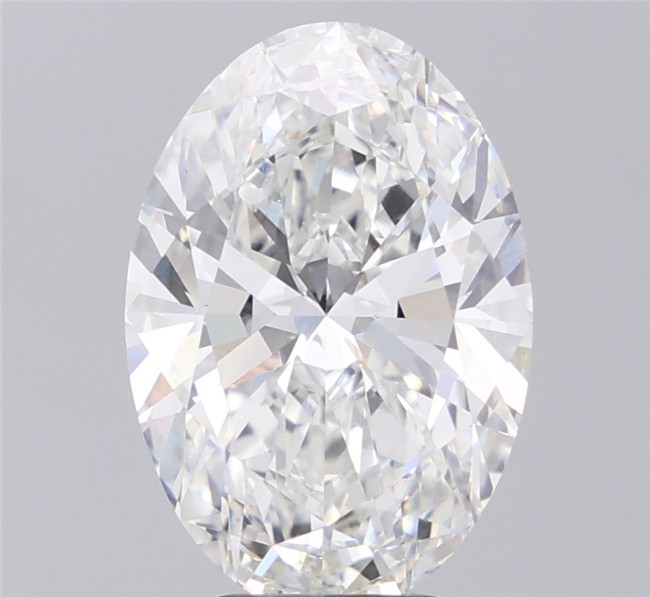 5.02 ct. oval Lab Grown Diamond front image
