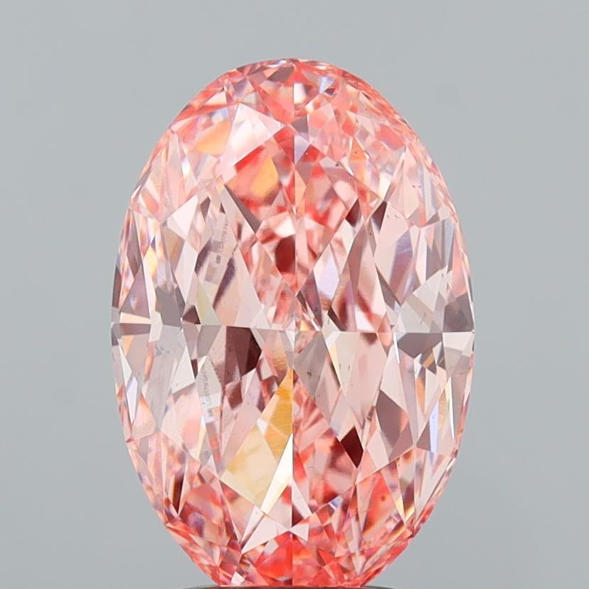 3.47 ct. oval Lab Grown Diamond front image