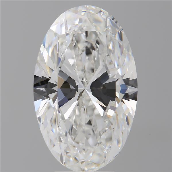 7.01 ct. oval Lab Grown Diamond front image