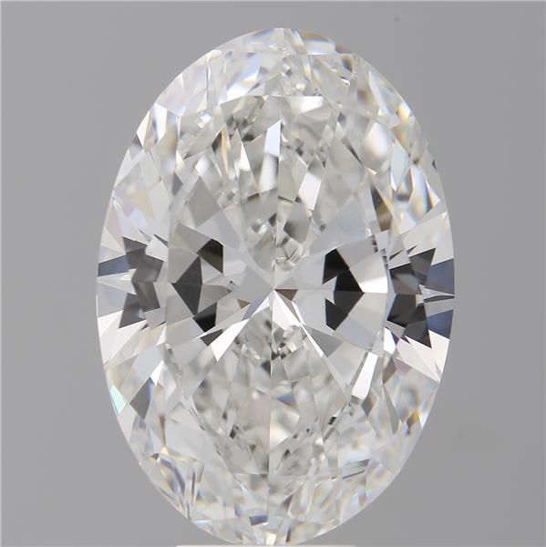 9.06 ct. oval Lab Grown Diamond front image