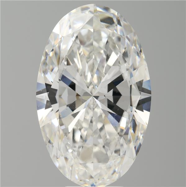9.01 ct. oval Lab Grown Diamond front image