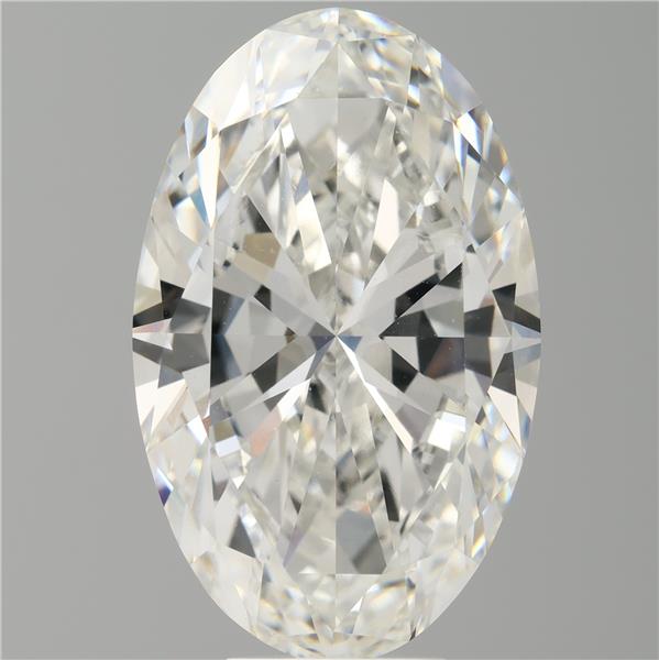 8.01 ct. oval Lab Grown Diamond front image