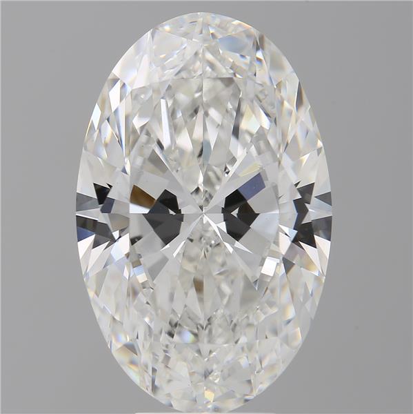 8.00 ct. oval Lab Grown Diamond front image