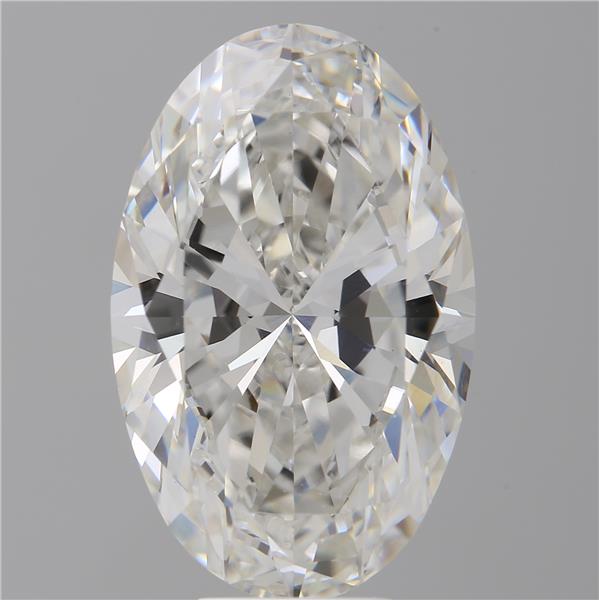 8.59 ct. oval Lab Grown Diamond front image