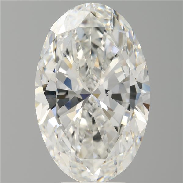 7.01 ct. oval Lab Grown Diamond front image