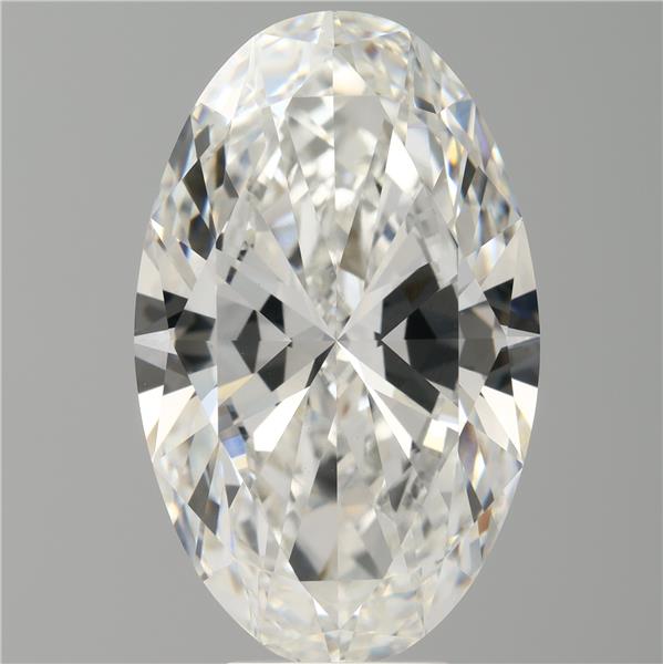 7.55 ct. oval Lab Grown Diamond front image
