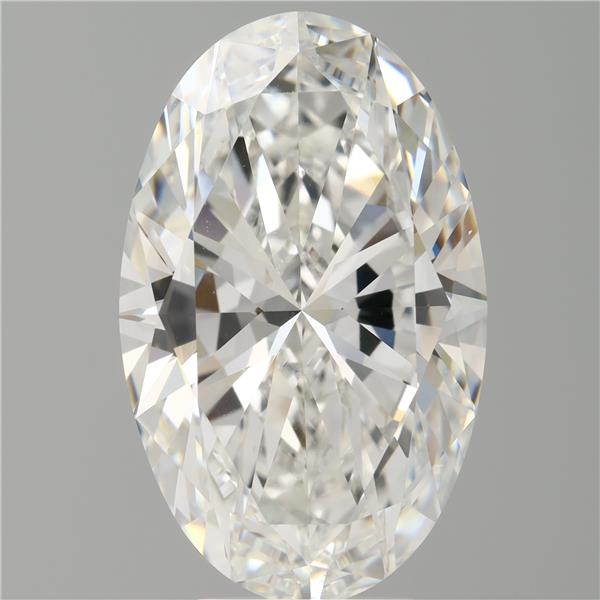 6.01 ct. oval Lab Grown Diamond front image