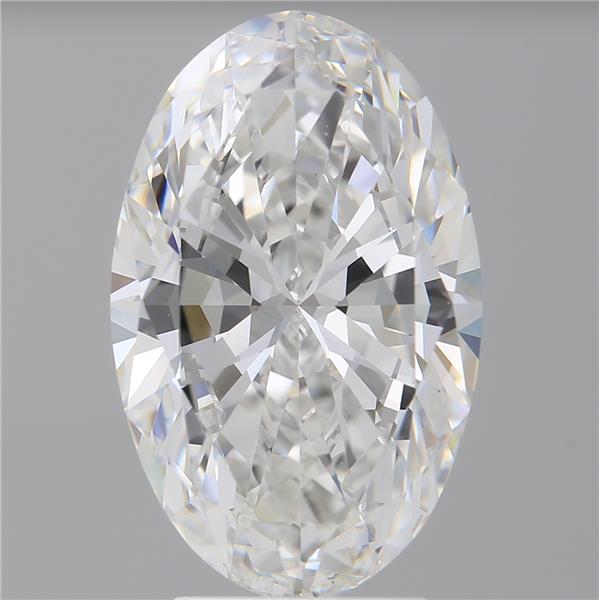 4.09 ct. oval Lab Grown Diamond front image