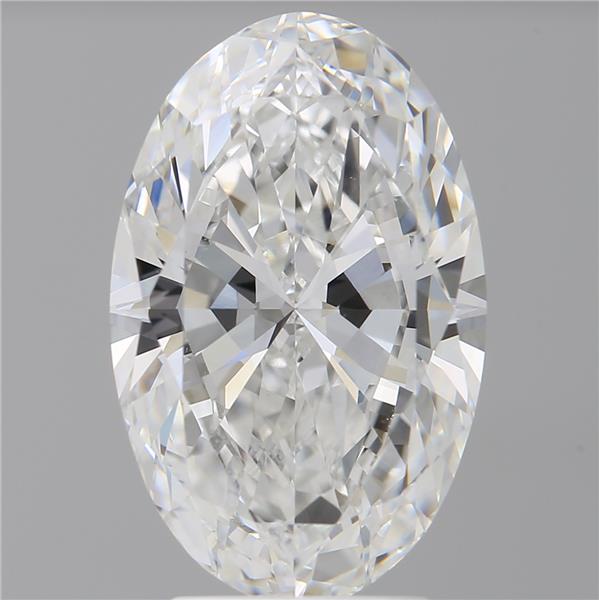 4.03 ct. oval Lab Grown Diamond front image