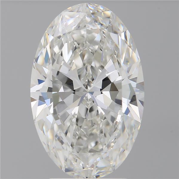 4.06 ct. oval Lab Grown Diamond front image