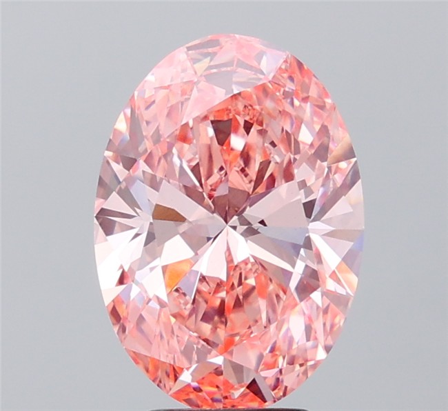 4.01 ct. oval Lab Grown Diamond front image