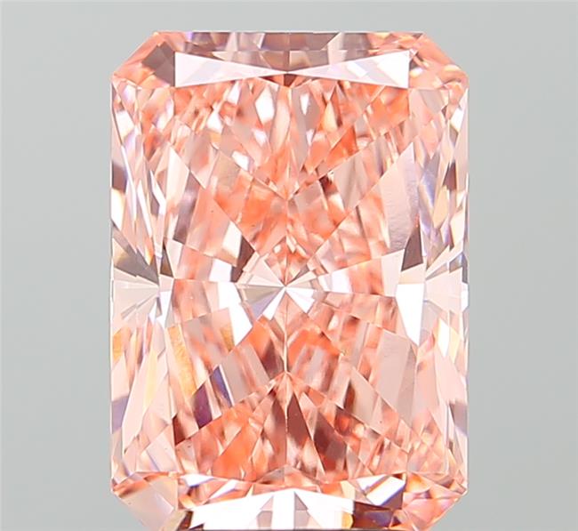 4.97 ct. radiant Lab Grown Diamond front image