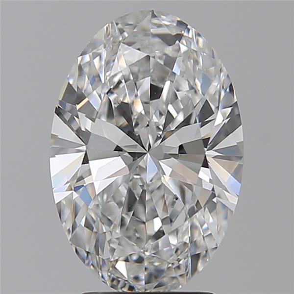 3.00 ct. oval Lab Grown Diamond front image