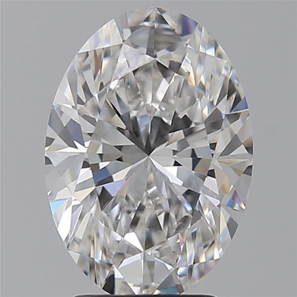 3.06 ct. oval Lab Grown Diamond front image