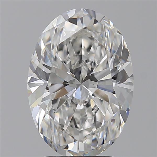 3.50 ct. oval Lab Grown Diamond front image
