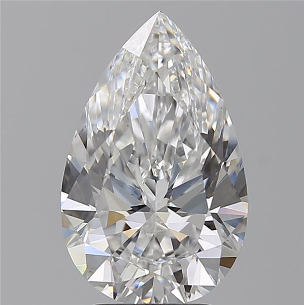 4.01 ct. pear Lab Grown Diamond front image