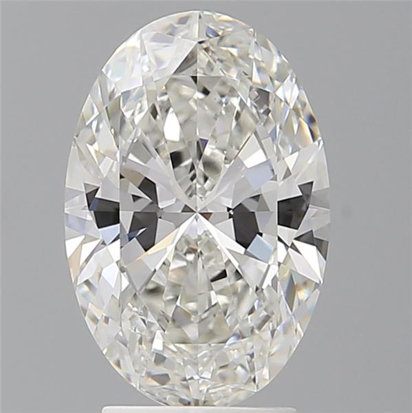 3.10 ct. oval Lab Grown Diamond front image