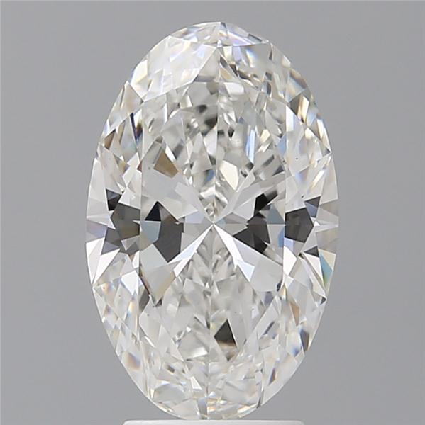 3.52 ct. oval Lab Grown Diamond front image