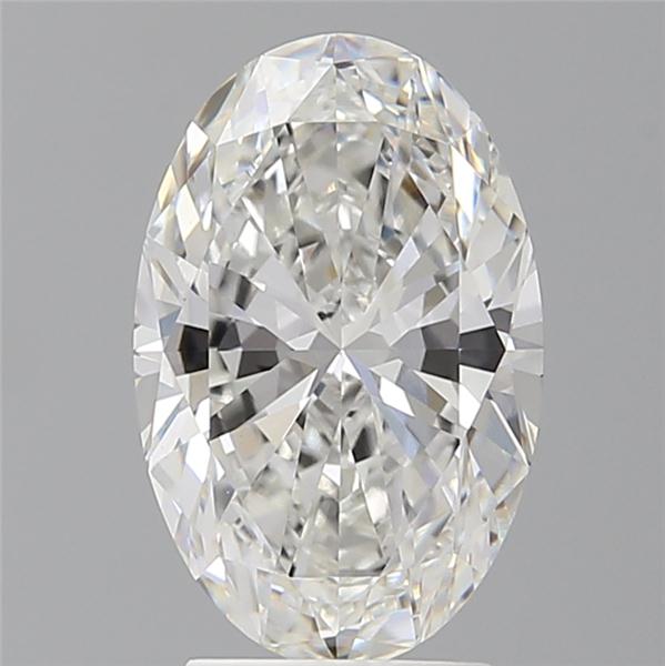 3.10 ct. oval Lab Grown Diamond front image