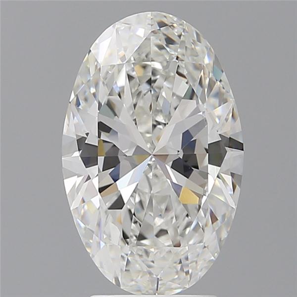 3.50 ct. oval Lab Grown Diamond front image