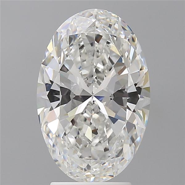 3.50 ct. oval Lab Grown Diamond front image