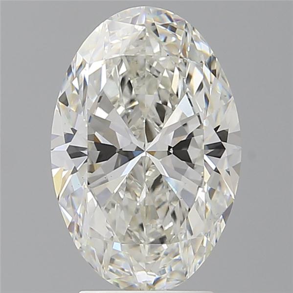 3.51 ct. oval Lab Grown Diamond front image