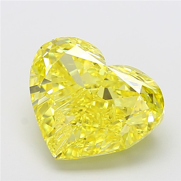 8.52 ct. heart Lab Grown Diamond front image
