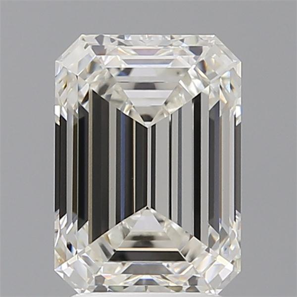3.04 ct. emerald Lab Grown Diamond front image