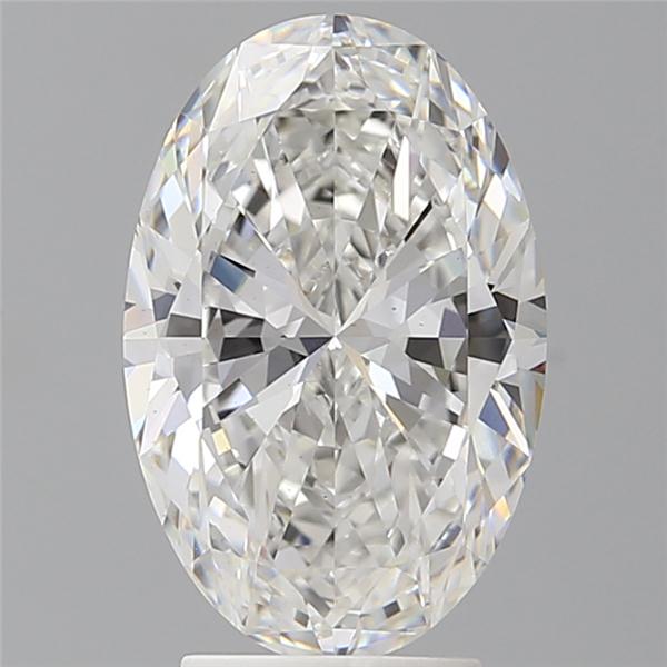 3.58 ct. oval Lab Grown Diamond front image