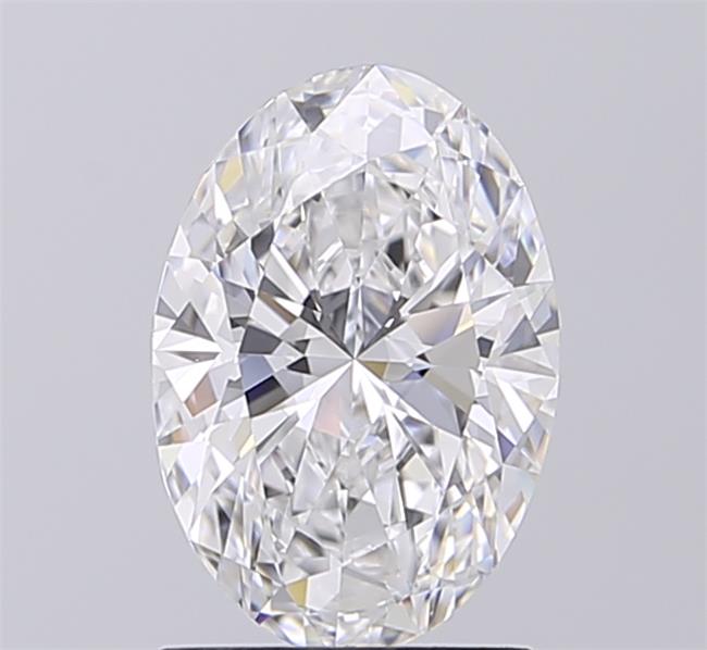 1.56 ct. oval Lab Grown Diamond front image