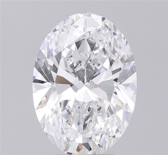 3.02 ct. oval Lab Grown Diamond front image