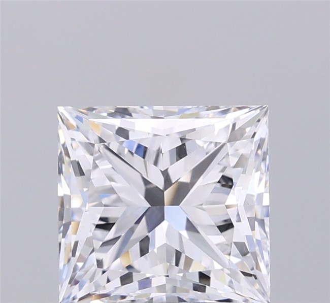 3.04 ct. princess Lab Grown Diamond front image