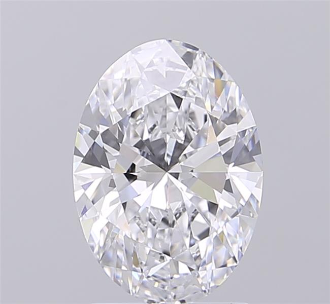 2.01 ct. oval Lab Grown Diamond front image