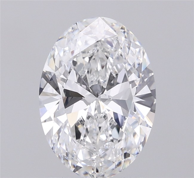 2.02 ct. oval Lab Grown Diamond front image