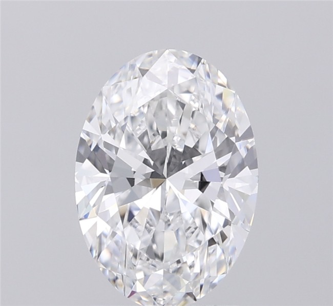 2.10 ct. oval Lab Grown Diamond front image
