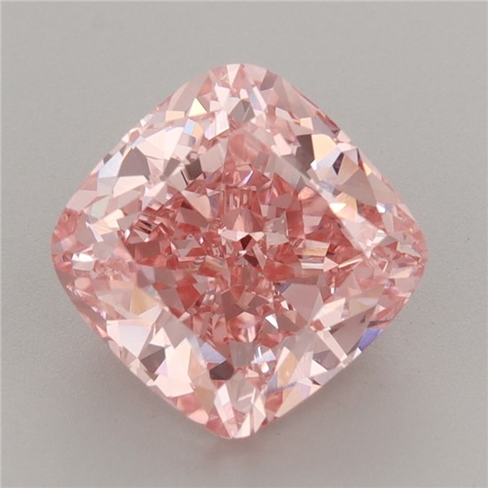 3.80 ct. cushion Lab Grown Diamond front image