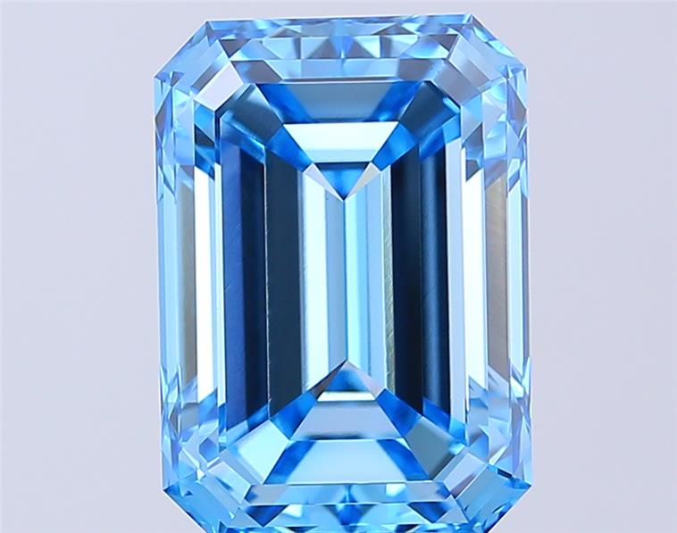 7.08 ct. emerald Lab Grown Diamond front image