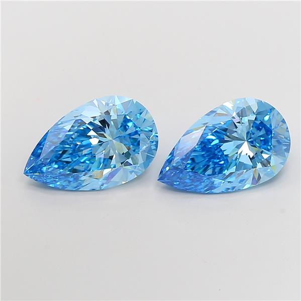 4.09 ct. pear Lab Grown Diamond front image