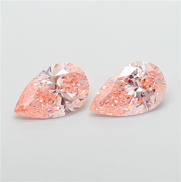 4.07 ct. pear Lab Grown Diamond front image