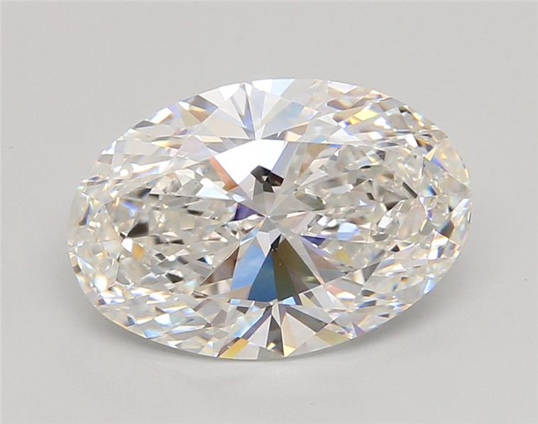 4.08 ct. oval Lab Grown Diamond front image