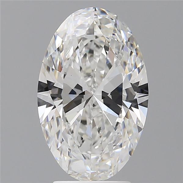 3.58 ct. oval Lab Grown Diamond front image