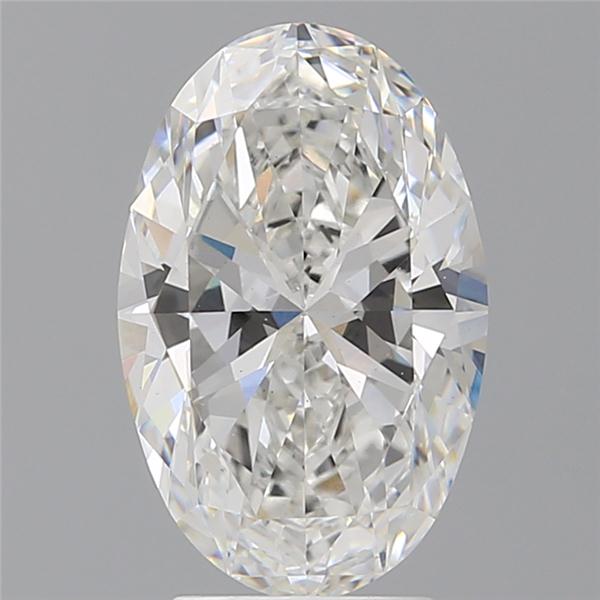 3.57 ct. oval Lab Grown Diamond front image