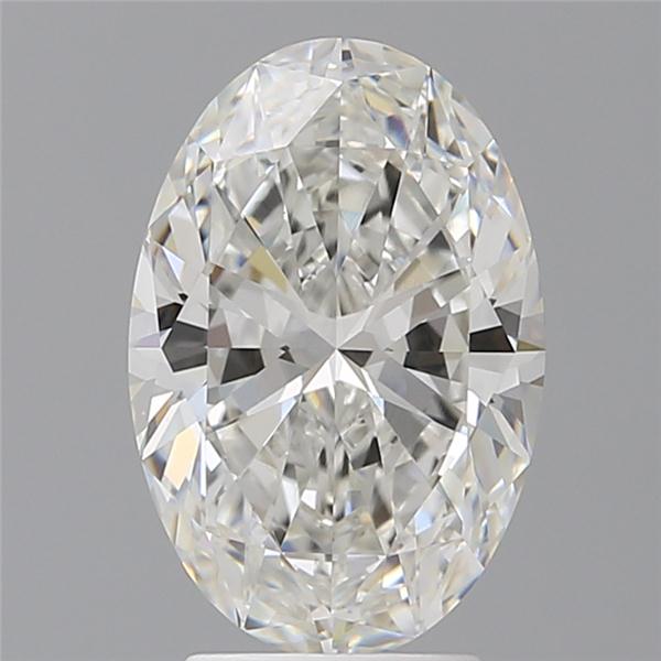 3.52 ct. oval Lab Grown Diamond front image