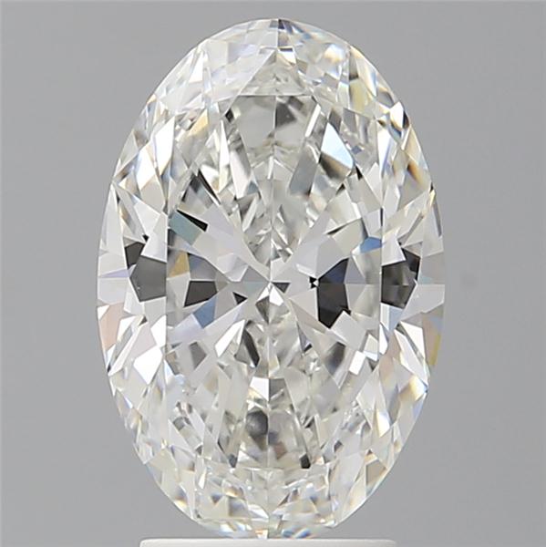 3.06 ct. oval Lab Grown Diamond front image