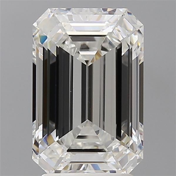 3.50 ct. emerald Lab Grown Diamond front image