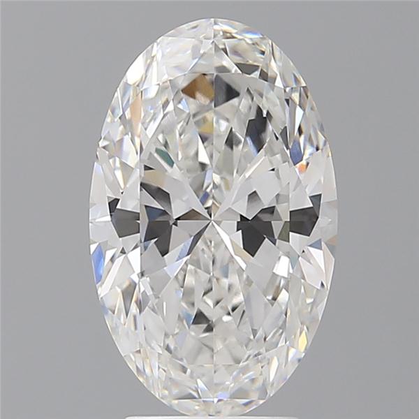 3.60 ct. oval Lab Grown Diamond front image